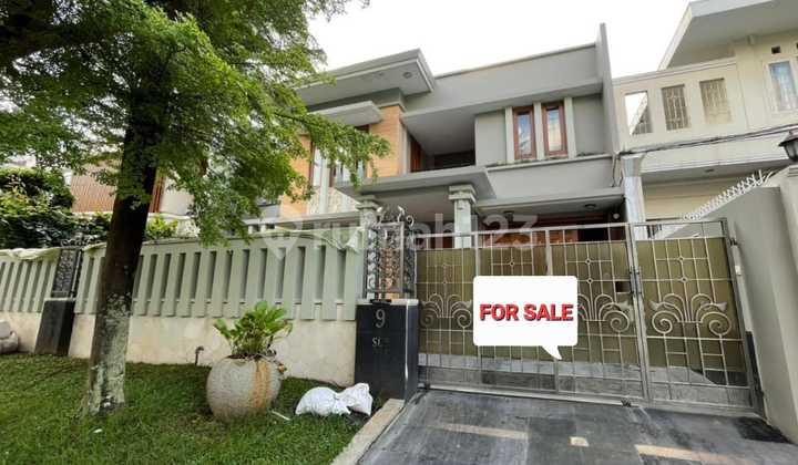 For Sale Rumah di Pondok Indah Jaksel, Jalan Lebar