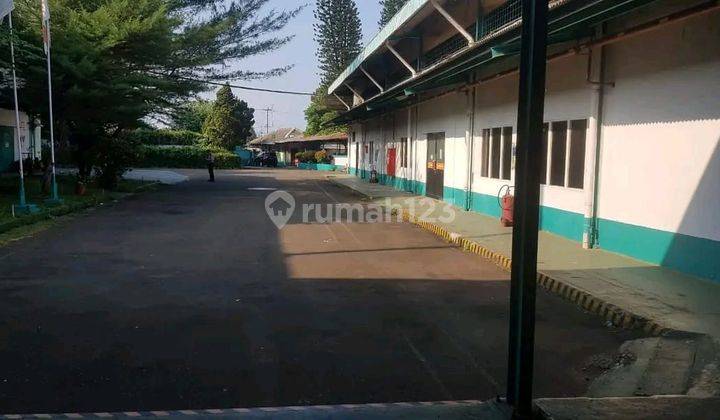 tampak depan dijual ex pabrik shm lokasi