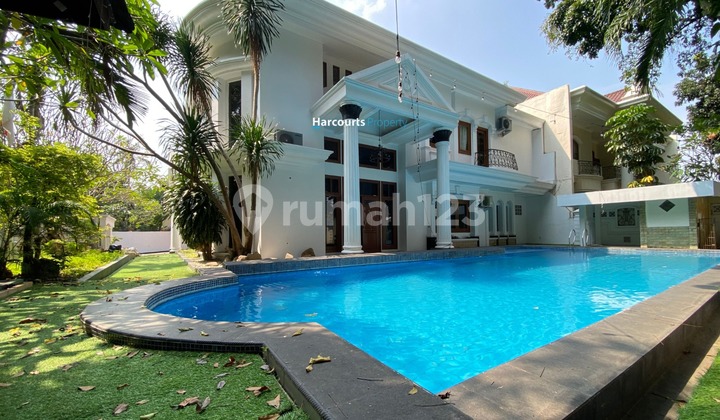 For Rent Classic European Luxury House in Pondok Indah Area 2