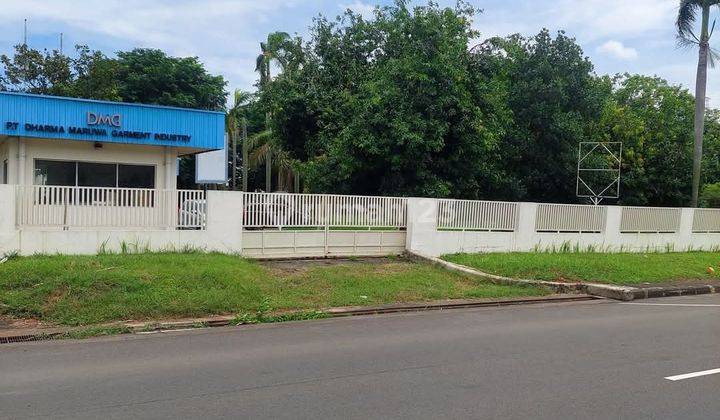 Dijual Pabrik Bekas Garmen Luas 16000 M²!!di Cikarang Barat 2