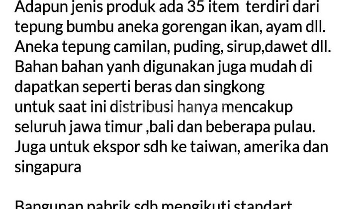 Pabrik Tepung Sidoarjo  5
