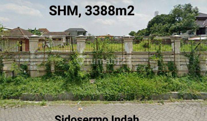 Tanah di Sidosermo Indah  2