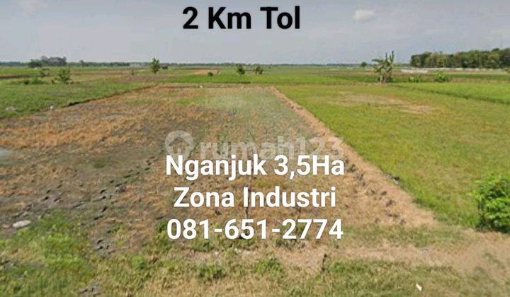 Tanah Industri Nganjuk Rejoso