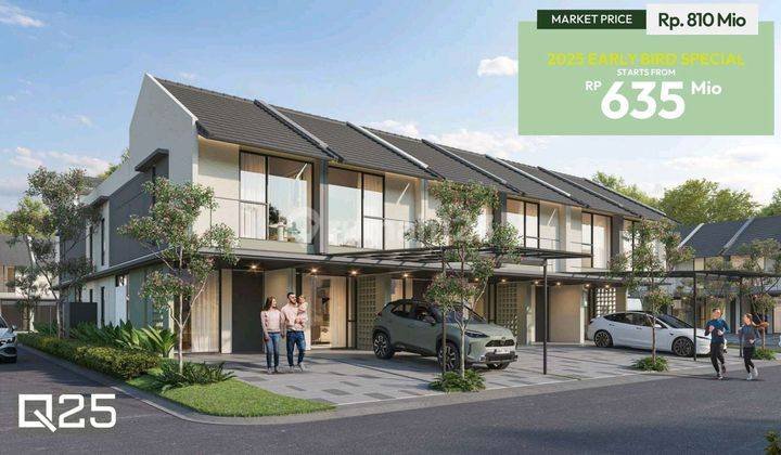 Rumah Minimalis Idaman Q25 Park Serpong 1