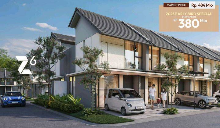 Rumah Minimalis 2 Lantai Idaman Z6 Park Serpong 1