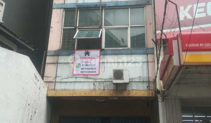 DISEWAKAN / DIJUAL RUKO DI CIPULIR JL CILEDUG RAYA SEBELAH METRO KEBAYORAN