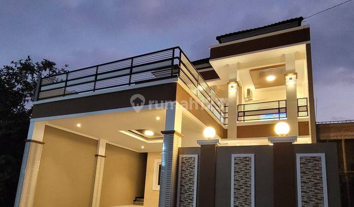 Rumah Baru Mewah Full Furnish Ada Kolam Renang di Purwomartani Sleman Jogja 2