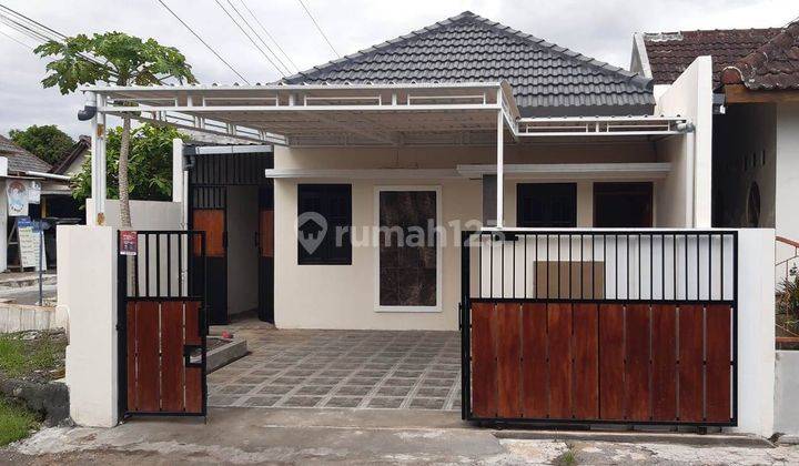 Rumah Baru tepi jln aspal Cocok Keluarga Muda di Berbah Sleman  1