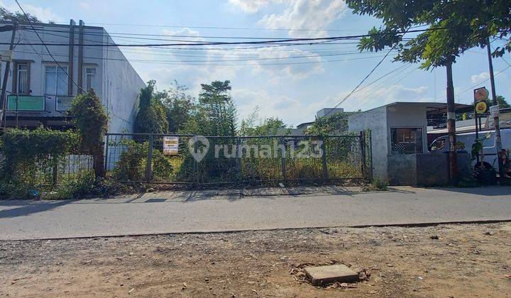 Dijual Tanah Posisi Pinggir Jalan Cocok Untuk Buka Usaha Surat SHM 2