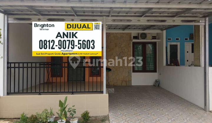 Rumah Nuansa Bali di Lingkungan Yang Teduh Aman Tidak Banjir