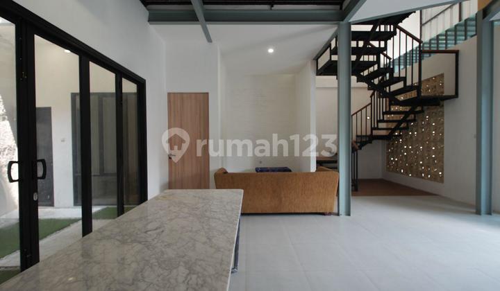 Modern House Fully Renovated with Scandinavian Touch in Cirendeu