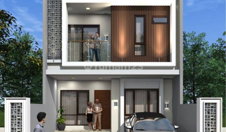 Dijual Rumah Brand New Minimalis Di Taman Ratu 2