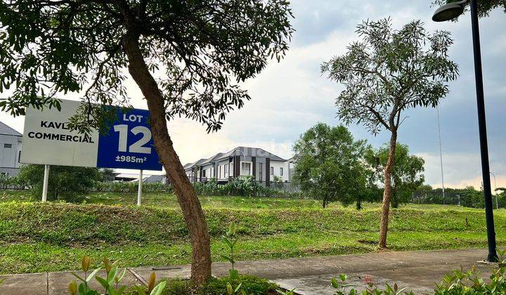 DIJUAL TANAH KAVLING KOMERSIAL SIAP BANGUN DI THE MOZIA BSD CITY 5