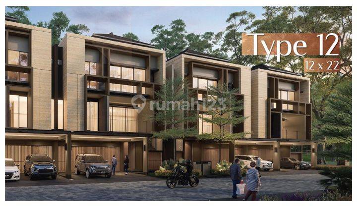 New Cluster Kanade Type 12x20 Rumah 3 Lantai Di The Zora Bsd City 1