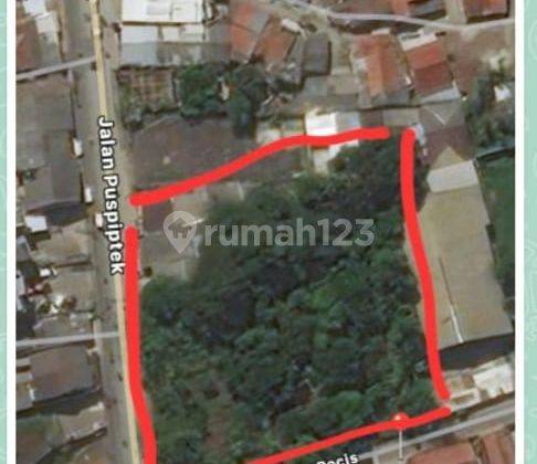 Dijual Kavling Di Pinggir Jalan Raya Puspitek, Serpong Siap Bangun 1