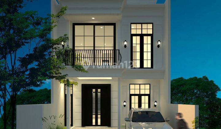 Rumah Baru On Progress Design Classic Modern Di Griyaloka Bsd 1