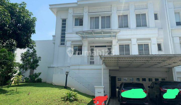 Dijual Rumah Mewah 3 Lantai Semi Furnished Di Amethyst Gading Serpong 1