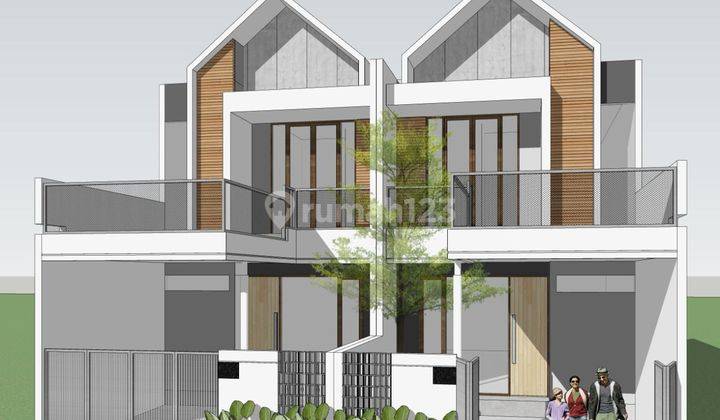 Dijual Rumah Baru Modern Hanya 5 Unit Di Villa Melati Mas Bsd 1