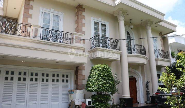 Dijual Rumah Mewah Design Classic Full Furnished Di Pondok Indah Jakarta Selatan 1