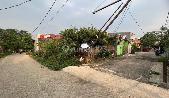 Turun Harga Dibawah NJOP Rumah Hitung Tanah Saja Hoek Di Sawangan Residence, Depok 2