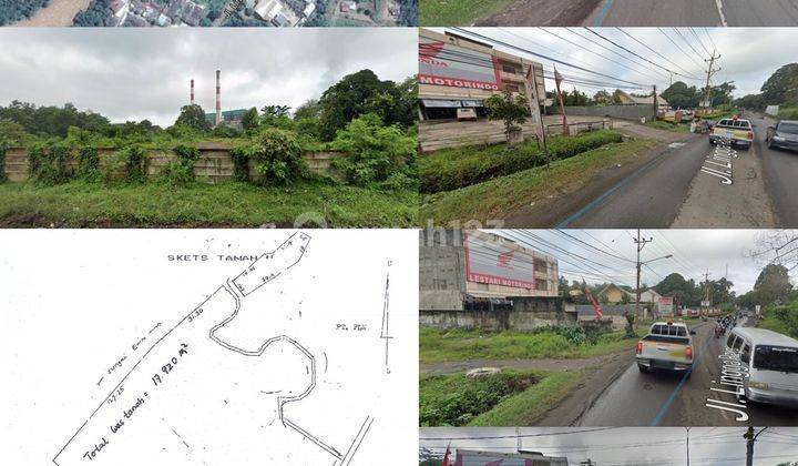 Dijual Tanah Luas 1,8ha Di Tepi Jalan Raya Tanjung Enim, Sumatera Selatan 1