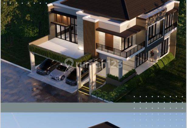 Luxury House At Cosmo Bsd 2 Lantai Bagus Modern Lokasi Strategis 1