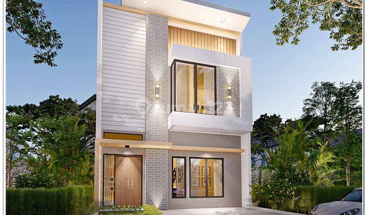 Rumah Baru Minimalis Classic Cantik Di Kencana Loka Bsd 1