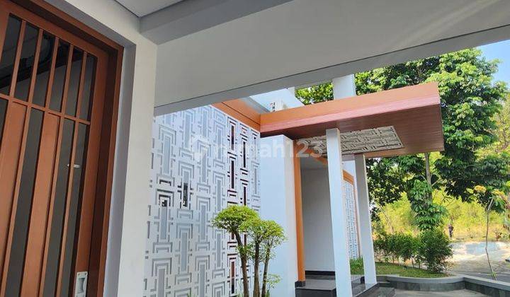 Rumah Baru Modern Tropis Furnished Hoek Di Taman Giri Loka Bsd 2