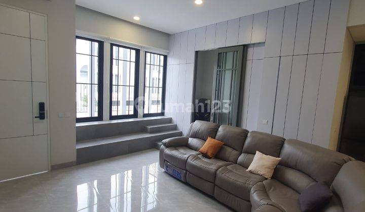 Dijual Cepat Rumah Baru 3 Lantai Full Furnished Di Aether At Greenwich Park Bsd 2