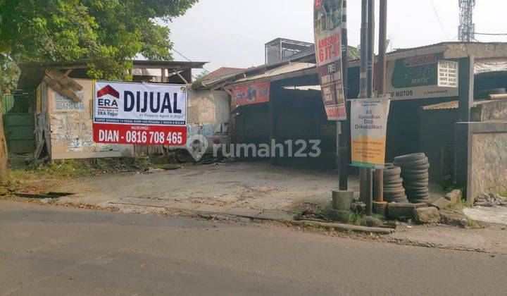 Tanah Komersial Unt Ruko, Jl Taman Cimanggu Tanah Sareal Bogor 1