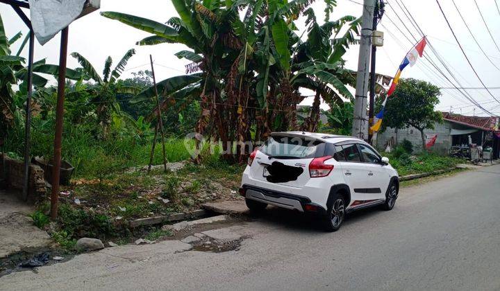 Tanah Dipinggir Jalan Cocok Untuk Toh ko Bangunan Atau Ruko di Jl Cipaku Ciomas Cutek  1