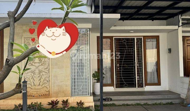 Rumah Cantik Di Cluster Uluwatu Ceger Jurangmangu Tangerang Barat 1