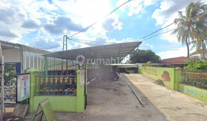 Dijual Tanah Ngantong di pinggir jln raya Cibubur Jakarta 1