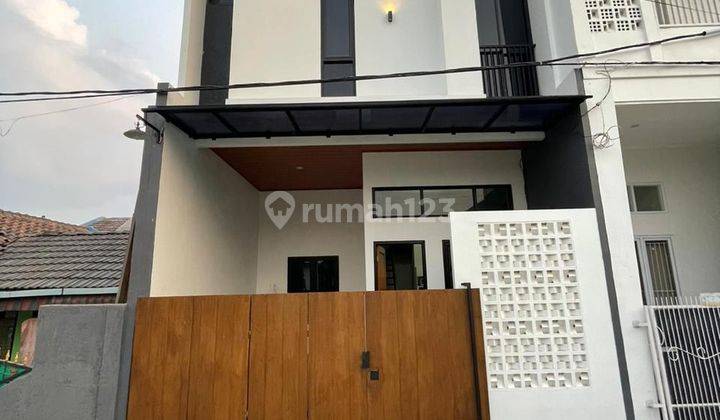 Dijual Murah Rumah Baru Cantik Minimalis 2lantai Di Pondok Ungu Permai Bekasi 1