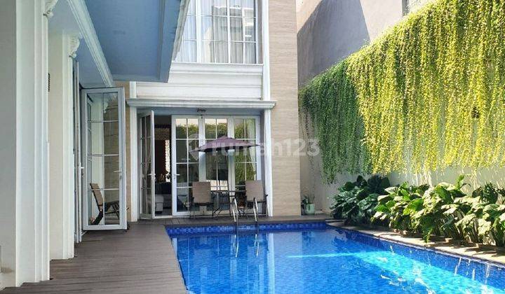 Rumah Pejompongan Benhil Lux Minimalis Private Pool 1