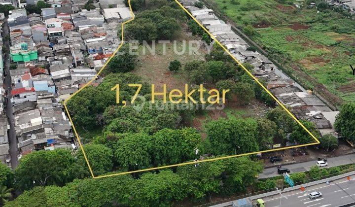 Tanah Komersil 1,7 Hektar Lokasi Prima Di Jln Lingkar Luar Barat 1