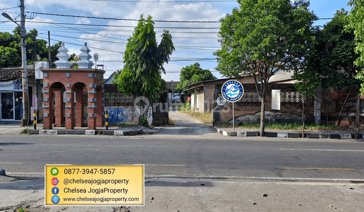 Dijual Tanah Luas Menarik Strategis Pinggir Jalan Raya Kotagede 1