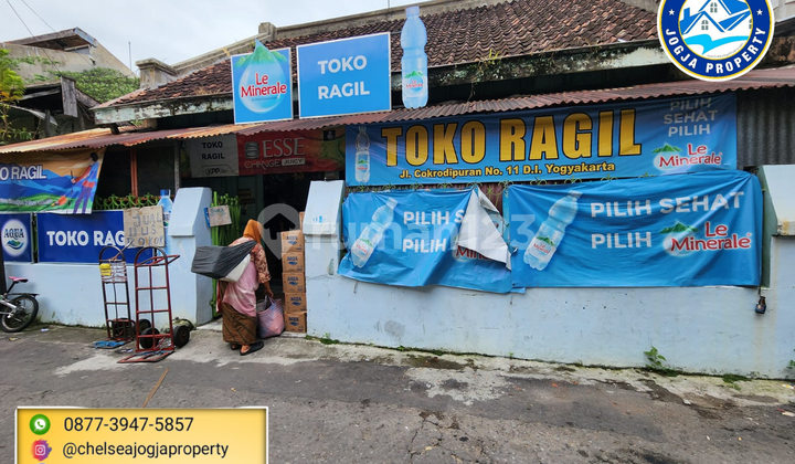 Dijual Tanah Bonus Bangunan Strategis Tengah Pusat Kota Malioboro 1