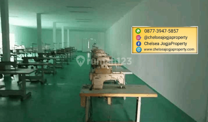 Dijual Gudang Super Luas Pinggir Jalan Raya Prambanan  5