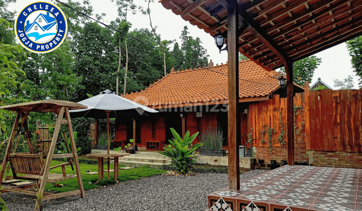 Dijual Villa Etnik Jawa Cantik Dekat Lanud Gading Wonosari 2