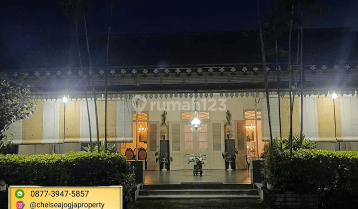 Dijual Rumah Kuno Heritage Kolonial Tengah Kota Yogyakarta 3