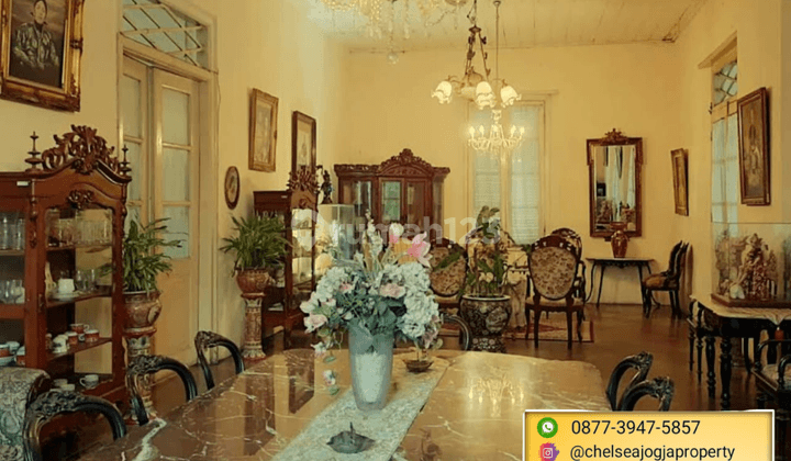 Dijual Rumah Kuno Heritage Kolonial Tengah Kota Yogyakarta 7