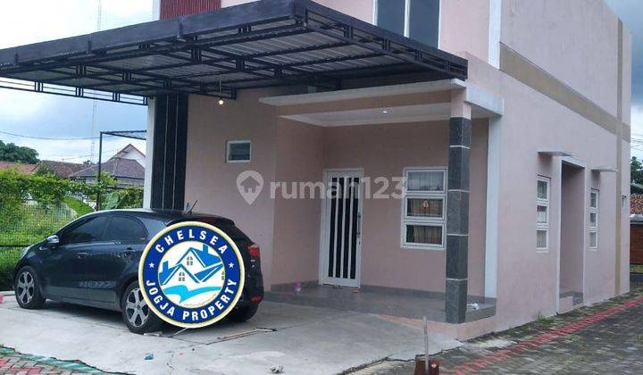 Disewakan Rumah Modern Full Furnish Dalam Cluster Gamping 1