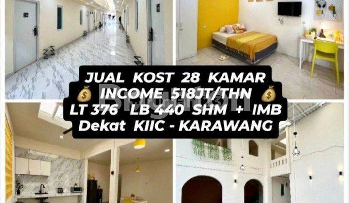 DIJUAL CEPAT! KOST DEKAT KIIC KARAWANG* 1