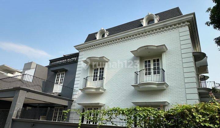 Di Jual Cepat Rumah Mewah 3 Lantai di Tanah Kusir, Jakarta Selatan 1