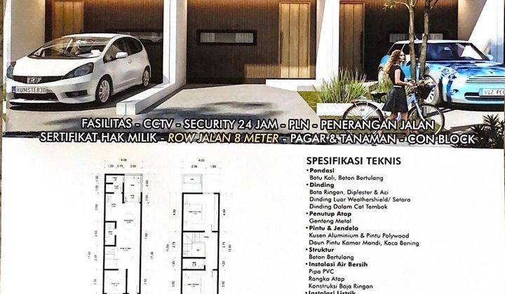 Di Jual Rumah Cluster Bengkulu Indah Hanya 10 Unit Jalan Putri Gading Cempaka Bengkulu, Harga Terjangkau Hanya 700 Jutaan 1