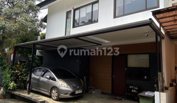 Di Jual Townhouse Griya Pesanggrahan Area Strategis Jakarta Selatan Furnished