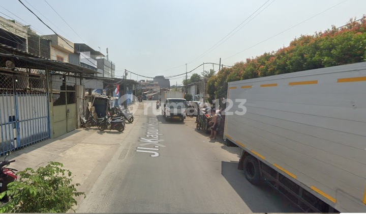 Tanah Pergudangan Kapuk Kencana 1860M, Akses Bagus Sudah Cor