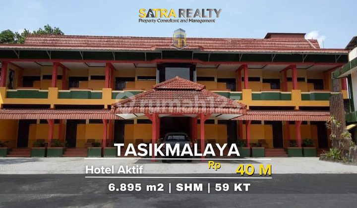 For Sale Hotel in Tasikmalaya Still Active 59 Rooms