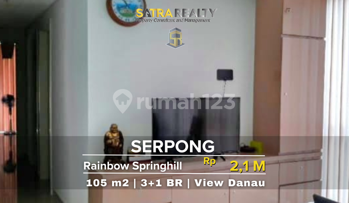 Apartemen Rainbow Springs Condo Serpong Hook View Danau Terbaik